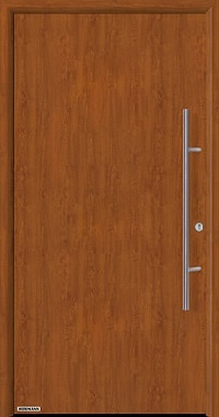 Заказать входные двери Hormann Thermo 65, Мотив 010 с декором поверхности под древесину в Новошахтинске