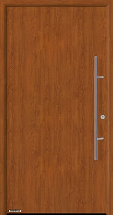 Заказать входные двери Hormann Thermo 65, Мотив 010 с декором поверхности под древесину в Новошахтинске